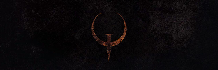 Quakeのゲーム画面